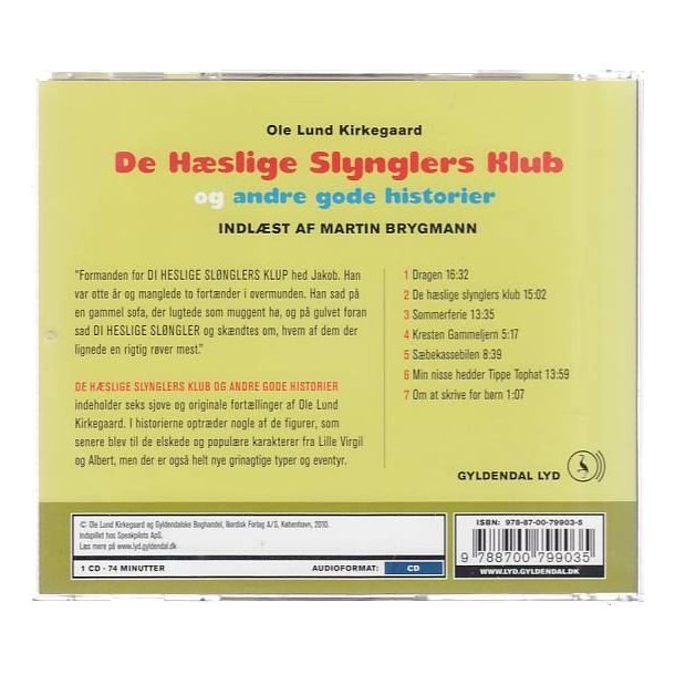 De h�slige slynglers klub (Lydbog)