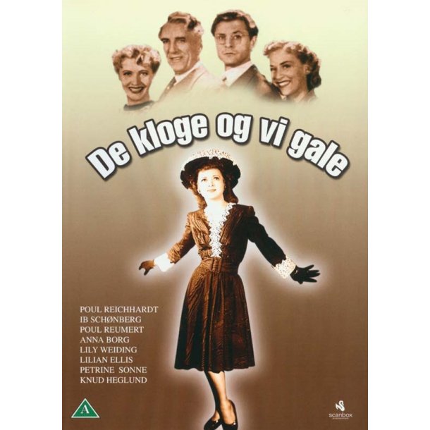 De kloge og vi gale (DVD)
