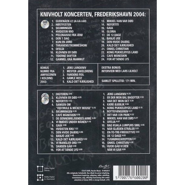 De lyse n�tters orkester (DVD+CD)