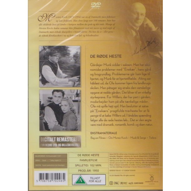 De r�de heste (DVD)