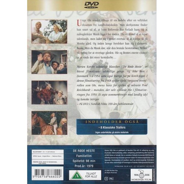 De r�de heste (DVD)