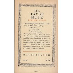 De tavse huse (Bog)