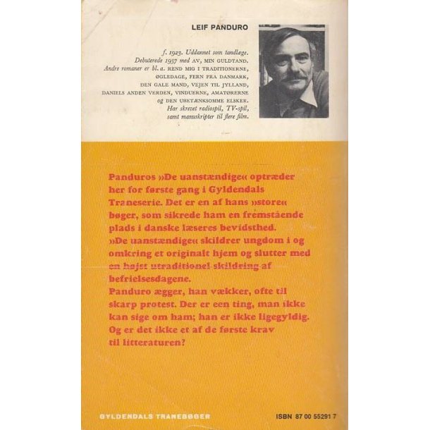 De uanst�ndige (Bog)