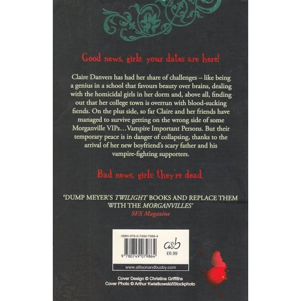 The Morganville Vampires 2 - The Dead girls' dance (Bog)