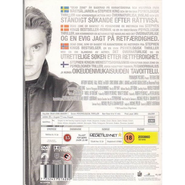 The Dead Zone - S�son 1 (DVD)