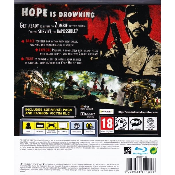 Dead Island - Riptide - Special edition  (Spil)