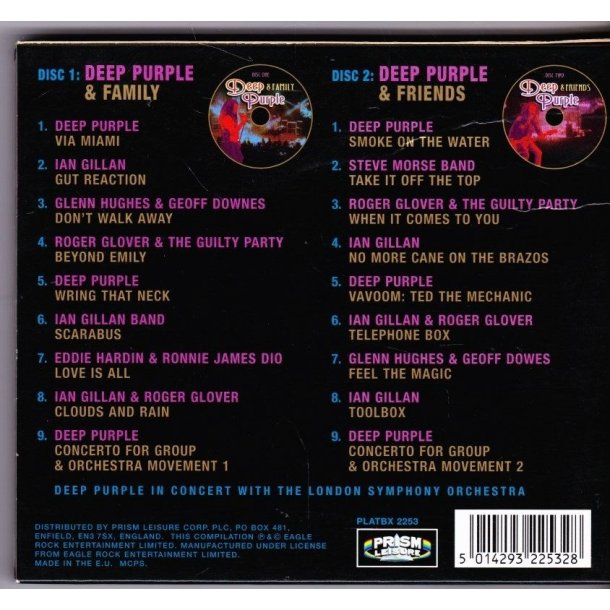 The Family and friends albums (CD)