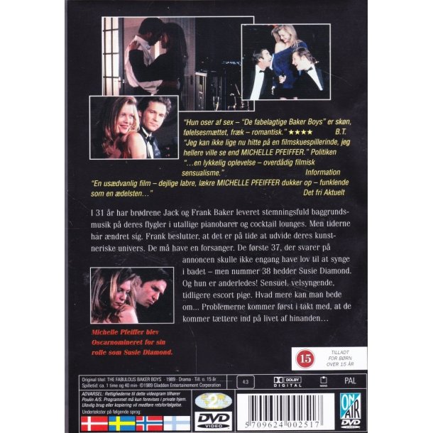 De fabelagtige Baker boys (DVD)