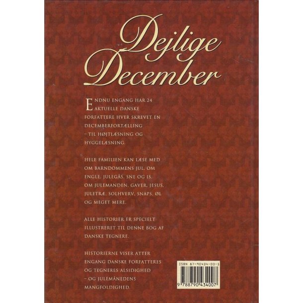 Dejlige December - 24 nye julefort�llinger (Bog)