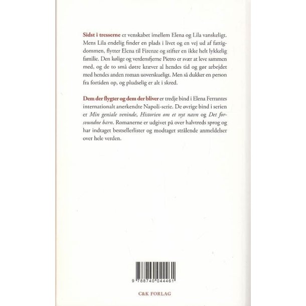 Dem der flygter og dem der bliver (Bog)