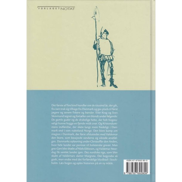 Den danske historie i 4 bind (Bog)