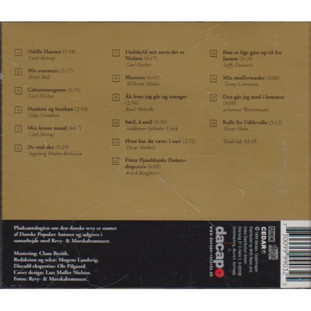 Den danske Revy 1910-1920 Vol. 2 (CD)