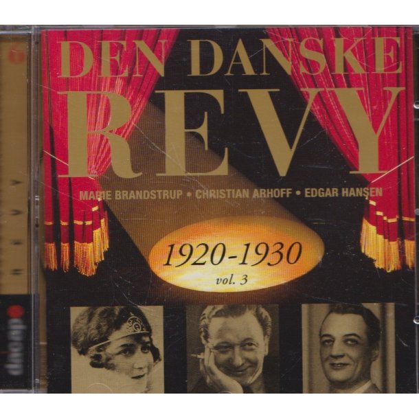 Den danske Revy 1920-1930 Vol. 3 (CD)
