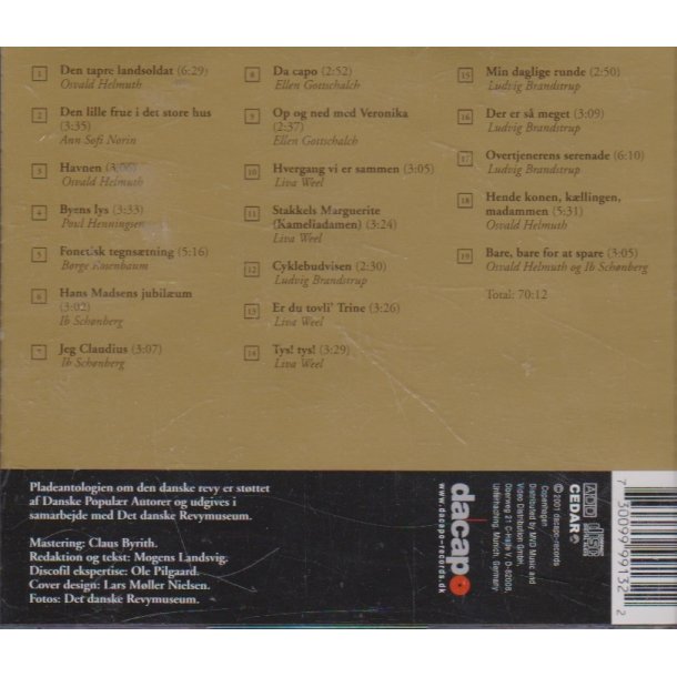 Den danske Revy 1930-1940 Vol. 6 (CD)