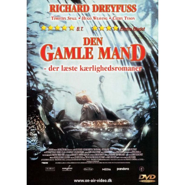 Den gamle mand der l�ste k�rlighedsromaner (DVD)