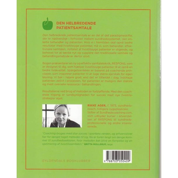 Den helbredende patientsamtale (Bog)