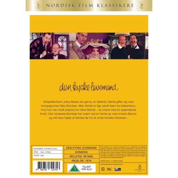 Den kyske levemand (DVD)