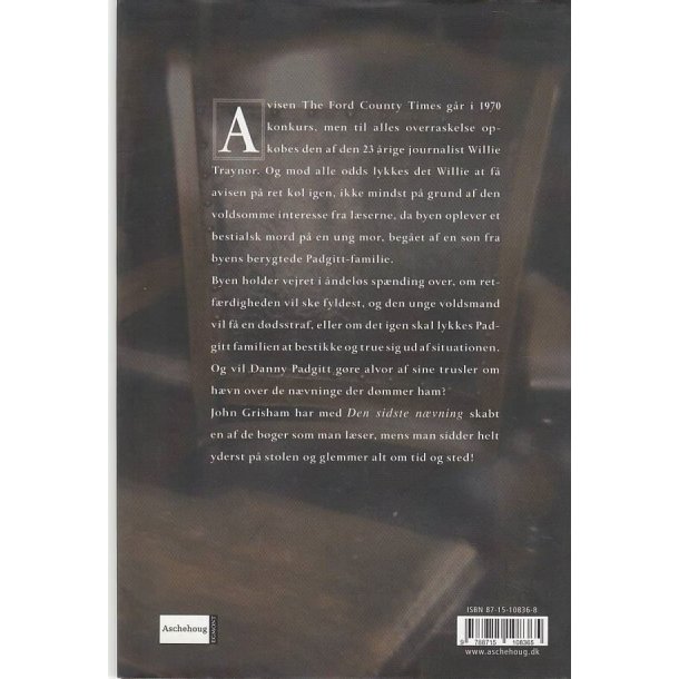 Den sidste n�vning (Bog)