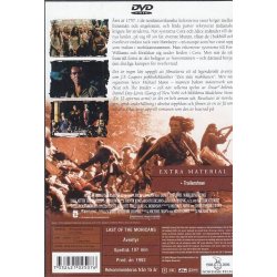 Den siste Mohikanen (DVD)
