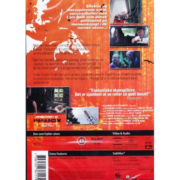 Den som frygter ulven (DVD)