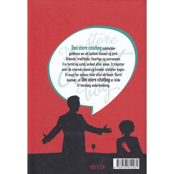 Den store citat bog (Bog)