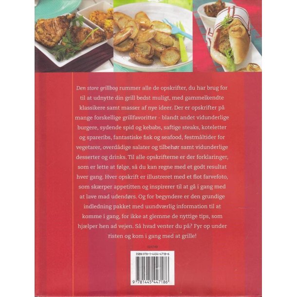 Den store Grillbog (Bog)