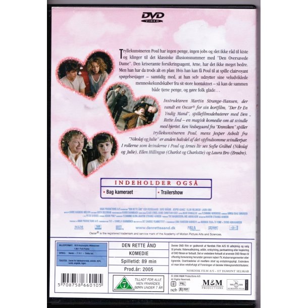 Den rette �nd (DVD)