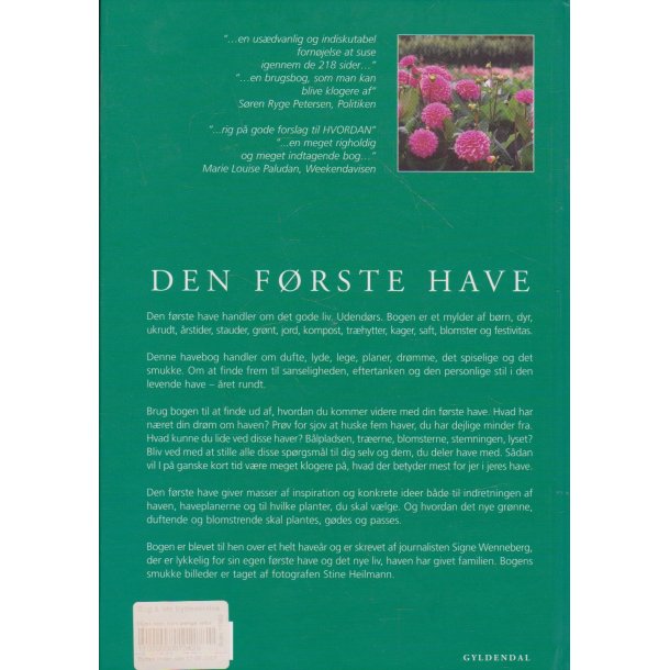Den f�rste have (Bog)