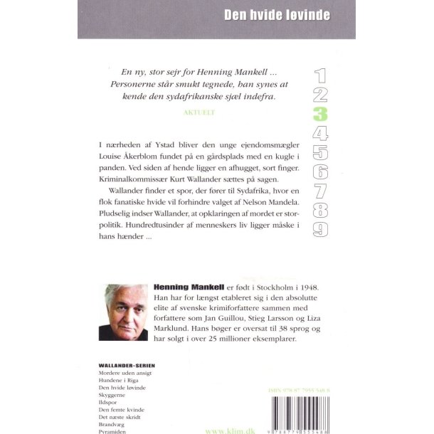 Den hvide l�vinde (Bog)