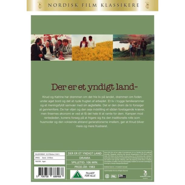 Der er et yndigt land (DVD)