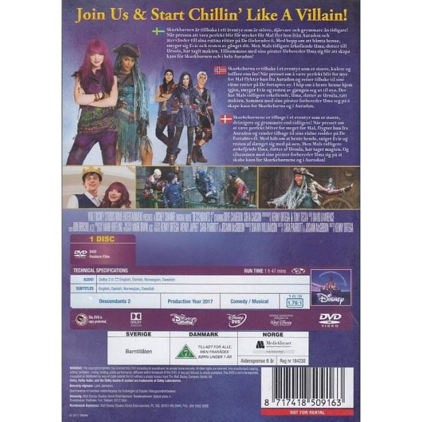 Descendants 2 (DVD)