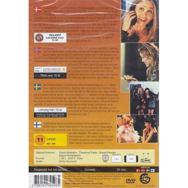 Desperate but not serious (DVD)