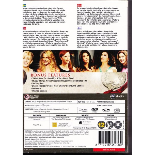 Desperate Housewives - S�son 5 (DVD) 