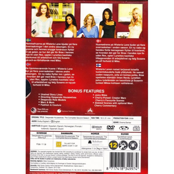 Desperate housewives - S�son 2 (DVD)