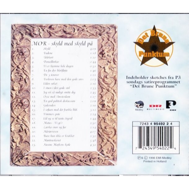 Mor skyld med skyld p� (CD)