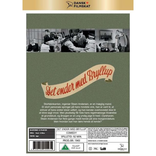 Det ender med bryllup (DVD)