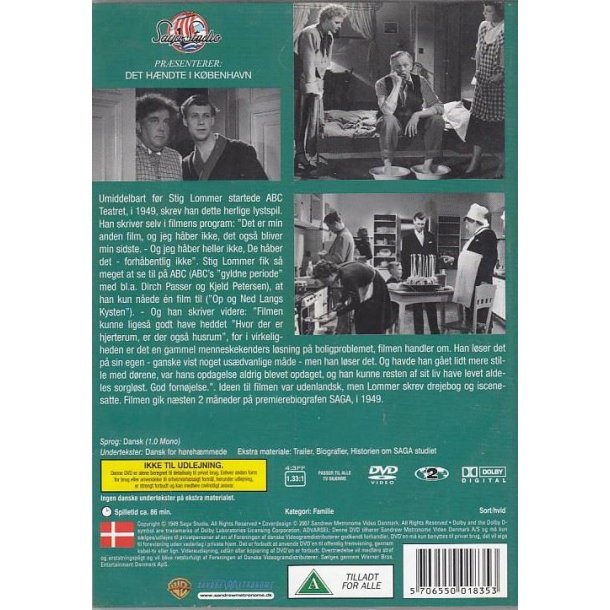 Det h�ndte i K�benhavn (DVD)