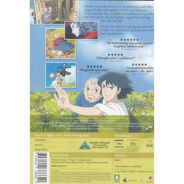 Det levende slot (DVD)