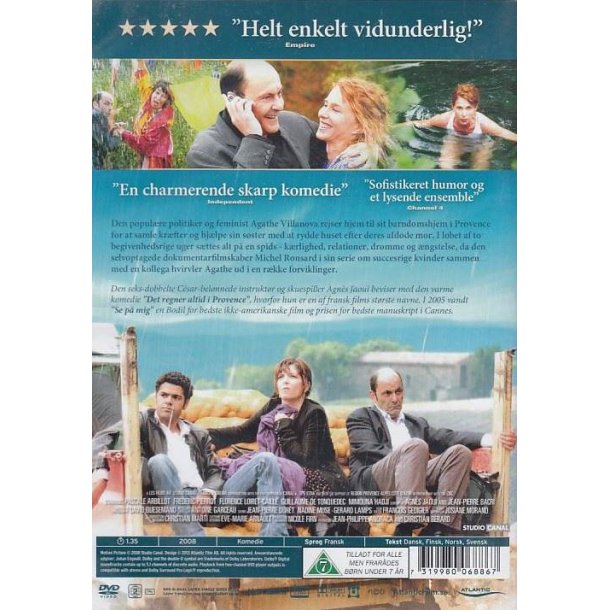 Det regner altid i Provence (DVD)