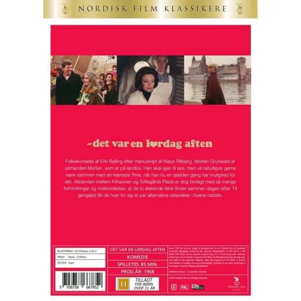 Det var en l�rdag aften (DVD)