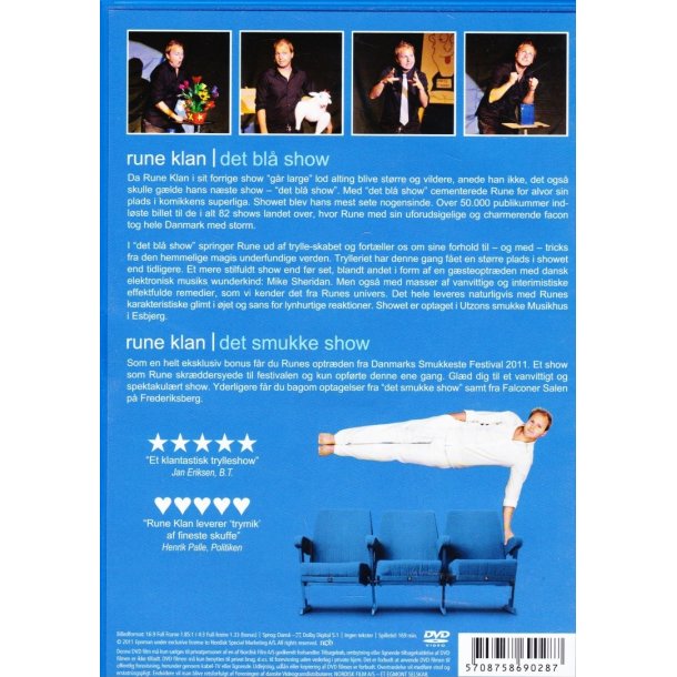 Rune Klan - Det bl� show (DVD)