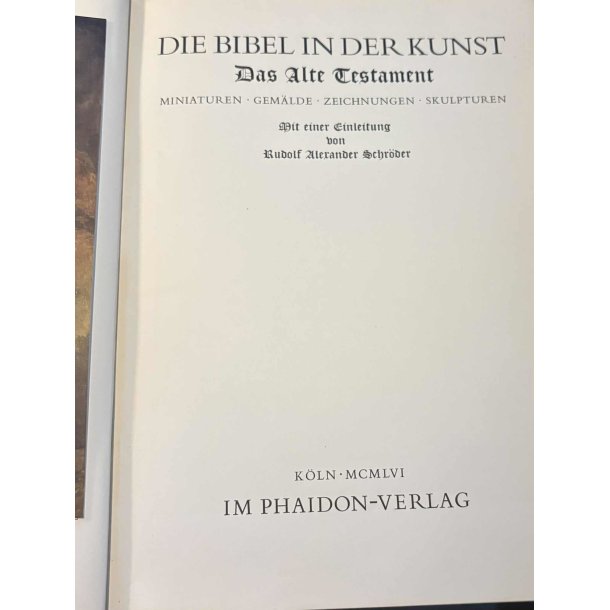 Die Bibel in der kunst (Bog)