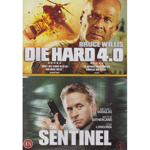 Die Hard 4.0 & The Sentinel (DVD)