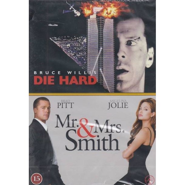 Die Hard og Mr. & Mrs. Smith (DVD)