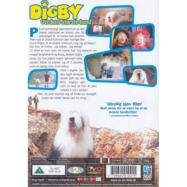 Digby verdens st�rste hund (DVD)