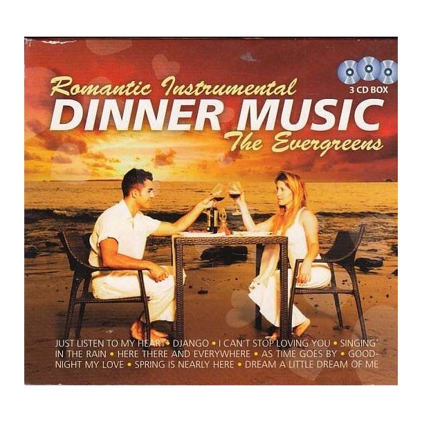 Romantic instrumental Dinner Music (CD)