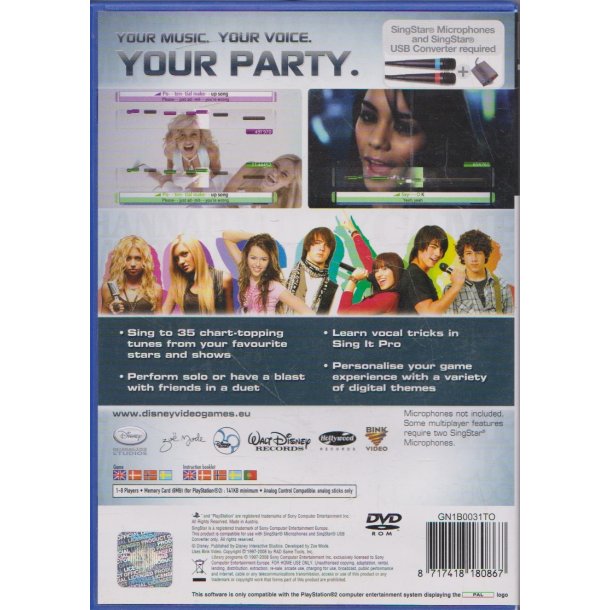 Disney sing it (Spil)
