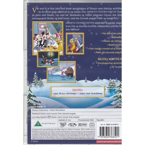 Disneys vintereventyr (DVD)