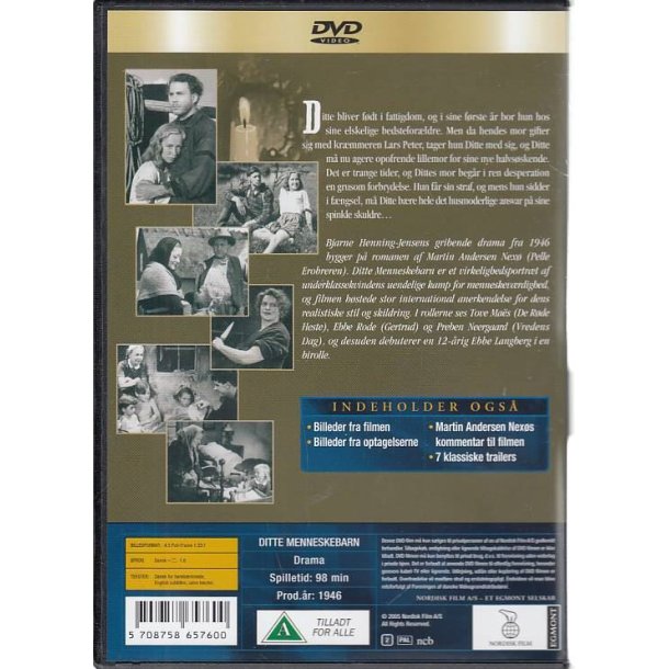 Ditte menneskebarn (DVD)