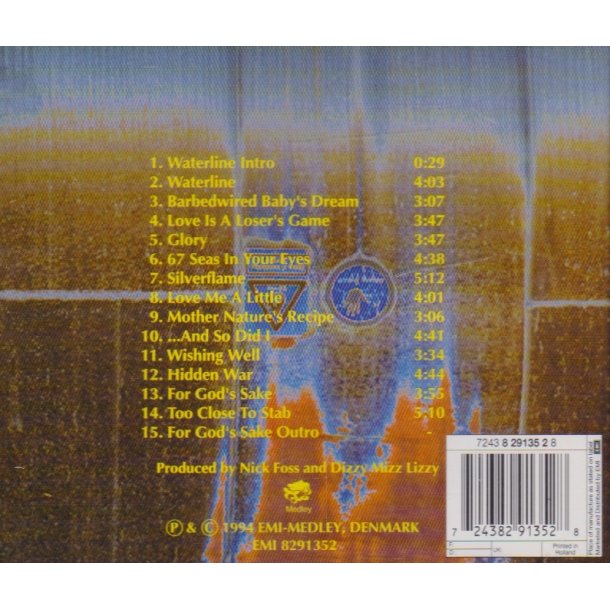 Dizzy mizz lizzy (CD)